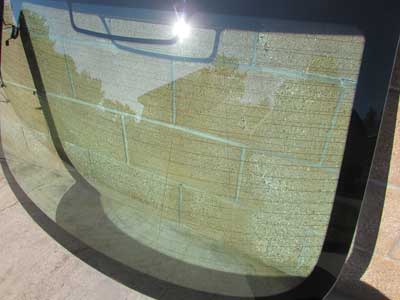 BMW Rear Window Glass 51317009074 E63 2006-2007 650i Coupe Only3